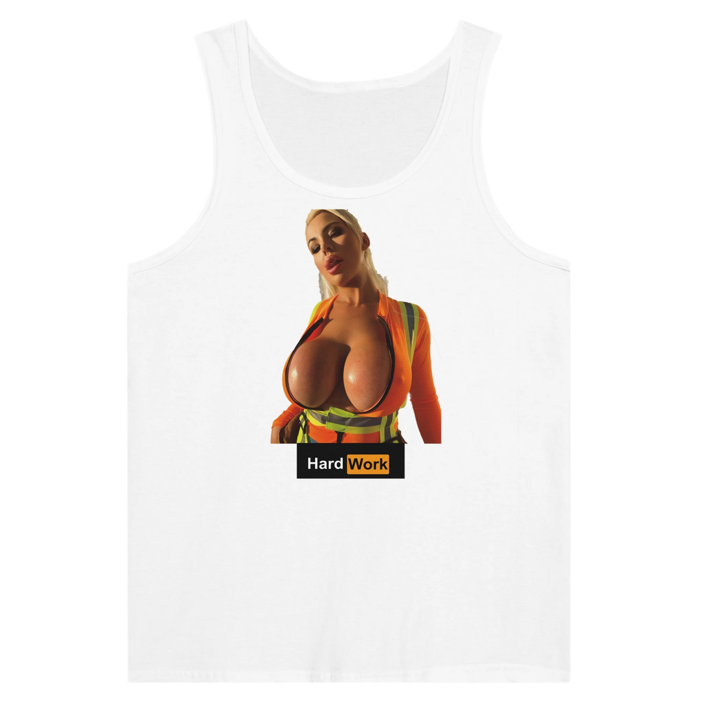 Premium Tank Top Hard Work