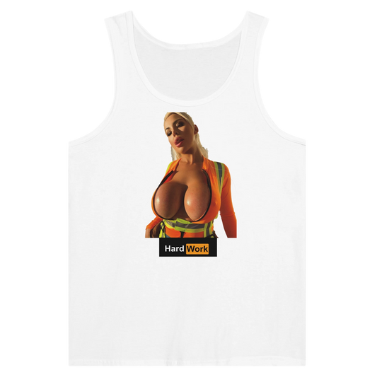 Premium Tank Top Hard Work